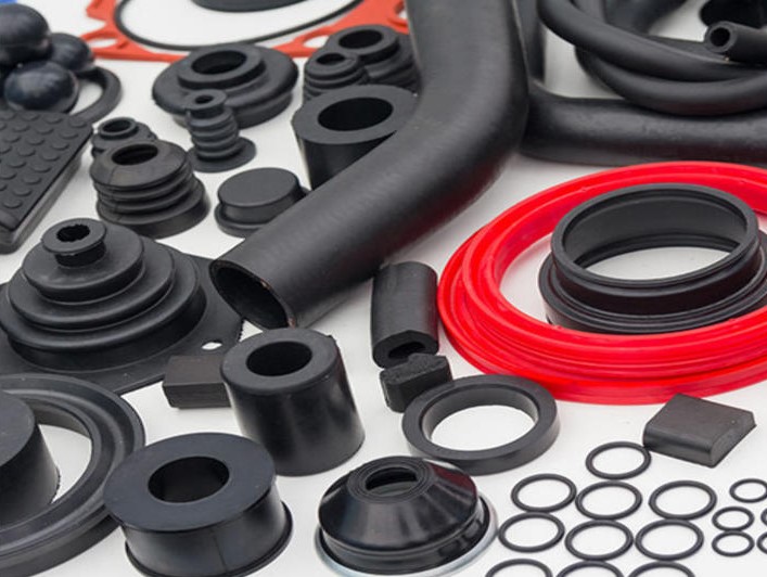 Peças técnicas em borracha para vedação e absorção de impacto